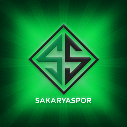 Sakaryaspor modern köşeli amblemi — S harfindeki ok işaretleri